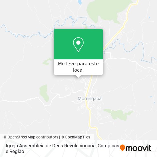 Igreja Assembleia de Deus Revolucionaria mapa