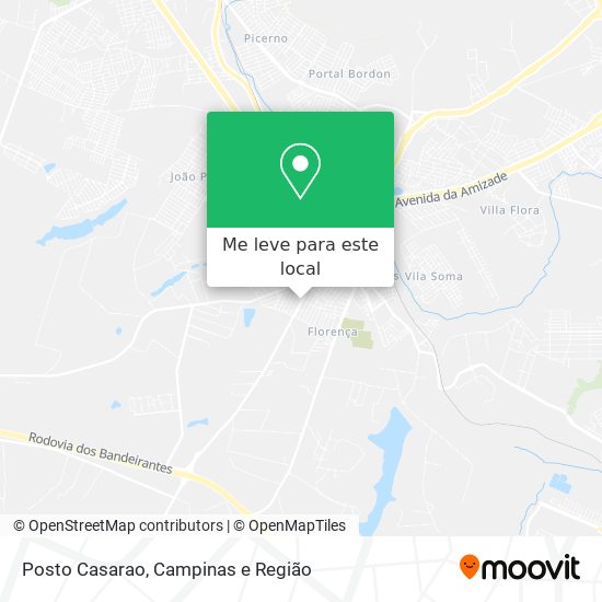 Posto Casarao mapa