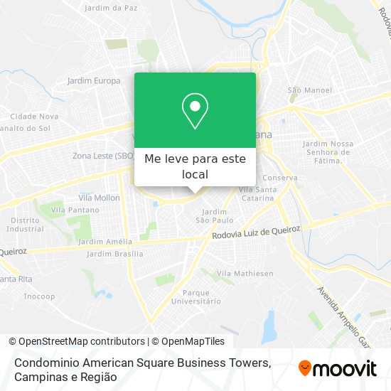 Condominio American Square Business Towers mapa