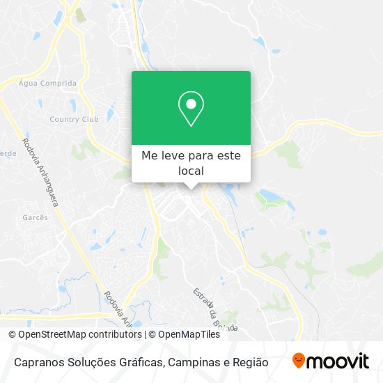 Capranos Soluções Gráficas mapa