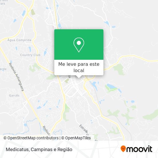 Medicatus mapa