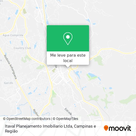 Itaval Planejamento Imobiliario Ltda mapa