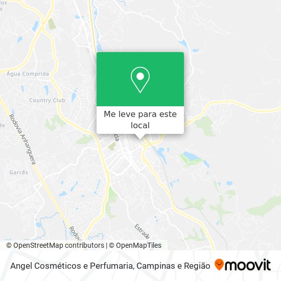 Angel Cosméticos e Perfumaria mapa