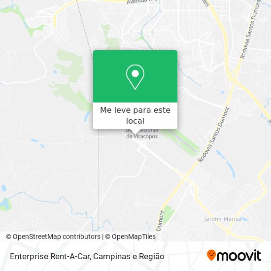 Enterprise Rent-A-Car mapa