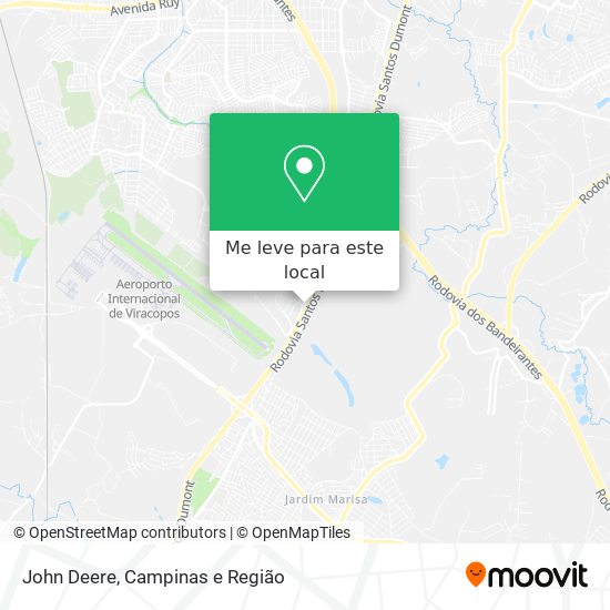 John Deere mapa