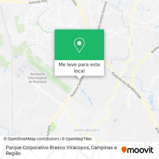 Parque Corporativo Bresco Viracopos mapa