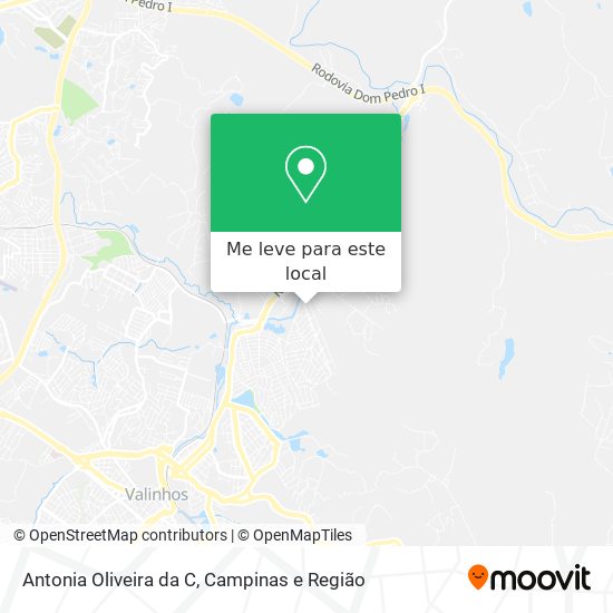 Antonia Oliveira da C mapa