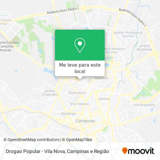 Drogao Popular - Vila Nova mapa