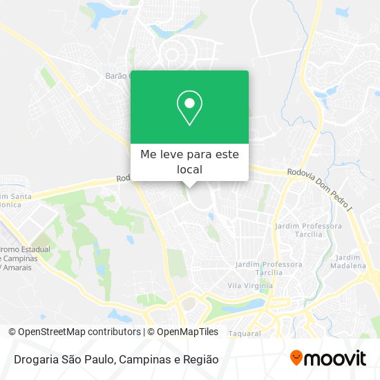 Drogaria São Paulo mapa