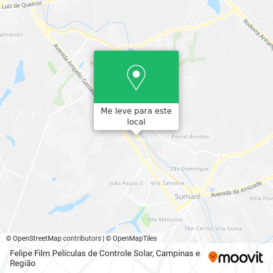 Felipe Film Películas de Controle Solar mapa