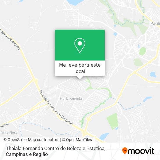 Thaiala Fernanda Centro de Beleza e Estética mapa