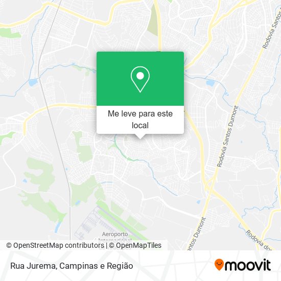 Rua Jurema mapa