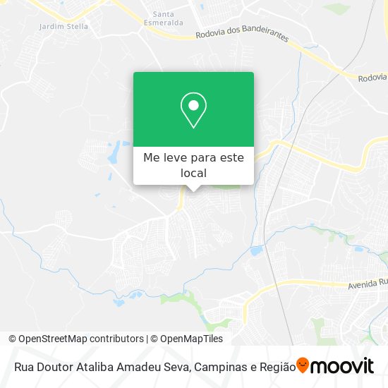 Rua Doutor Ataliba Amadeu Seva mapa