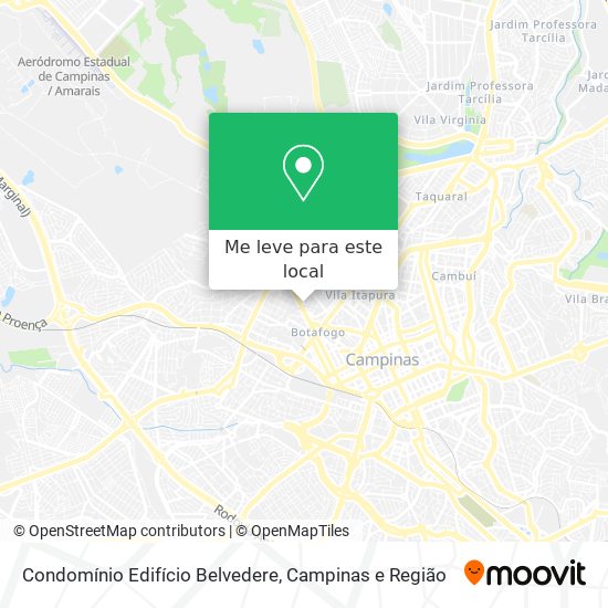 Condomínio Edifício Belvedere mapa