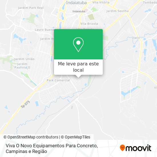Viva O Novo Equipamentos Para Concreto mapa
