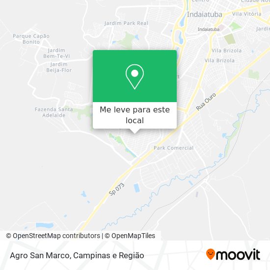 Agro San Marco mapa