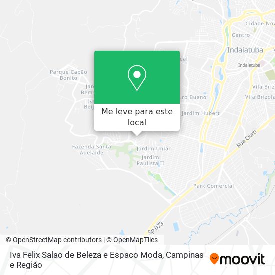 Iva Felix Salao de Beleza e Espaco Moda mapa