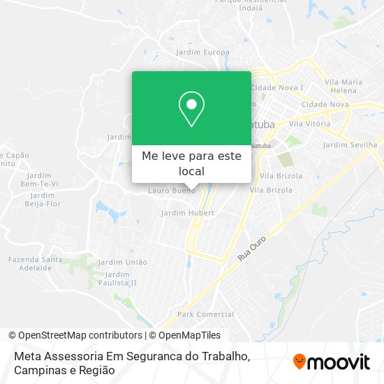 Meta Assessoria Em Seguranca do Trabalho mapa