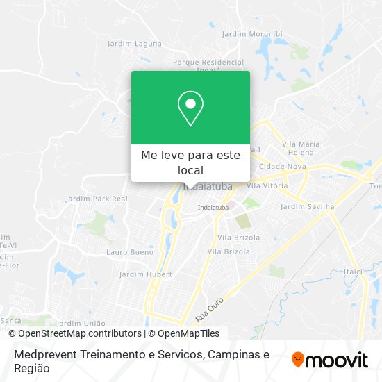 Medprevent Treinamento e Servicos mapa