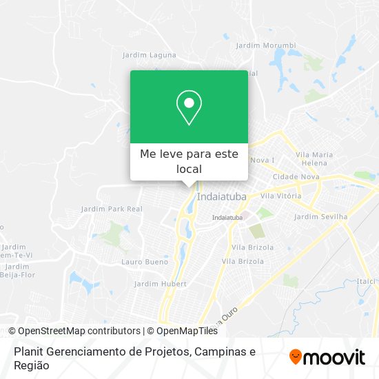 Planit Gerenciamento de Projetos mapa