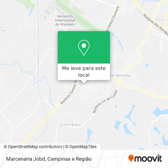 Marcenaria Jobd mapa