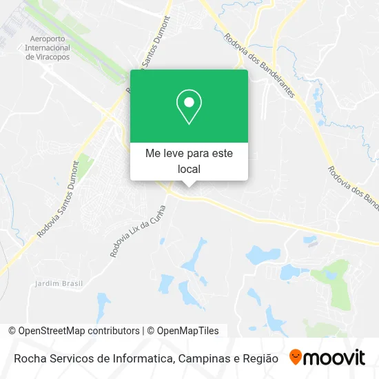Rocha Servicos de Informatica mapa