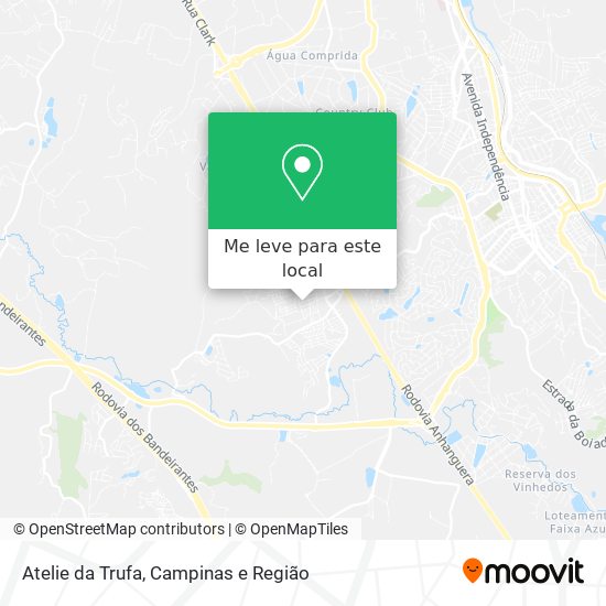 Atelie da Trufa mapa