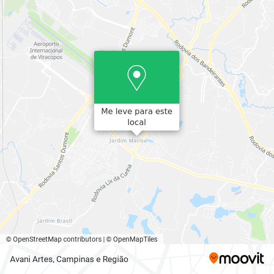 Avani Artes mapa