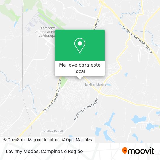 Lavinny Modas mapa