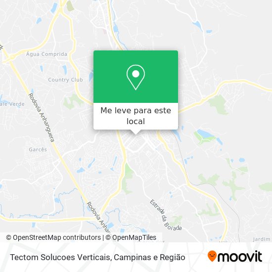 Tectom Solucoes Verticais mapa