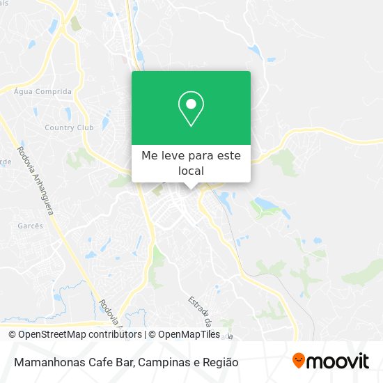 Mamanhonas Cafe Bar mapa