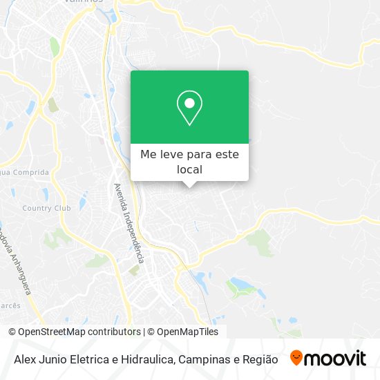 Alex Junio Eletrica e Hidraulica mapa