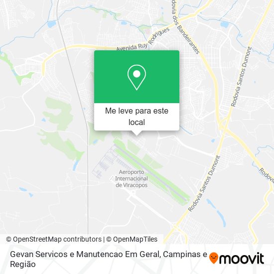 Gevan Servicos e Manutencao Em Geral mapa