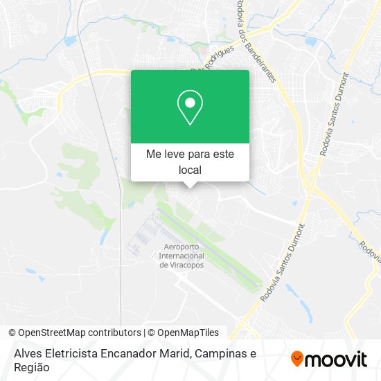 Alves Eletricista Encanador Marid mapa