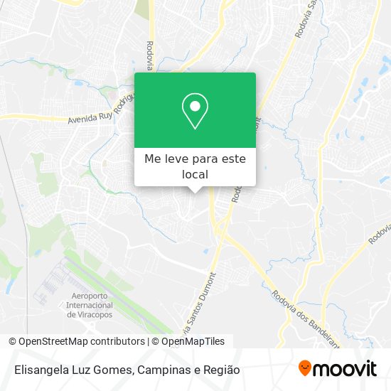 Elisangela Luz Gomes mapa