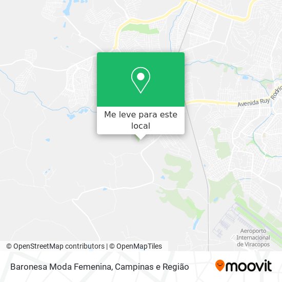 Baronesa Moda Femenina mapa