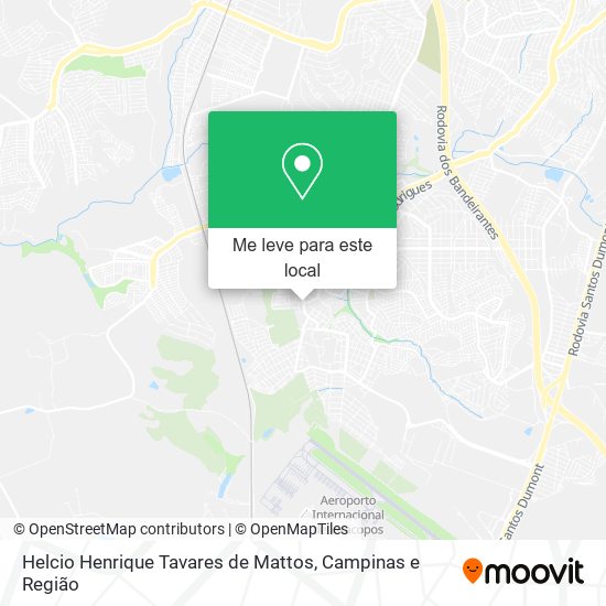 Helcio Henrique Tavares de Mattos mapa