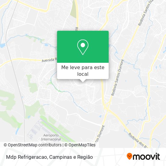 Mdp Refrigeracao mapa