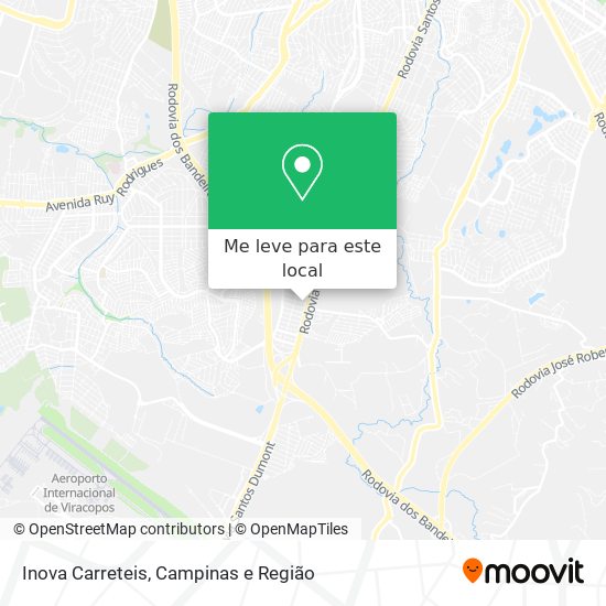 Inova Carreteis mapa