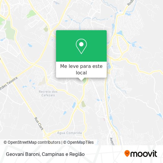Geovani Baroni mapa