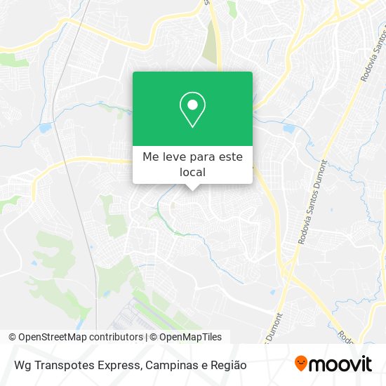 Wg Transpotes Express mapa