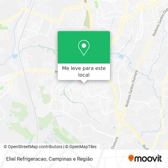 Eliel Refrigeracao mapa