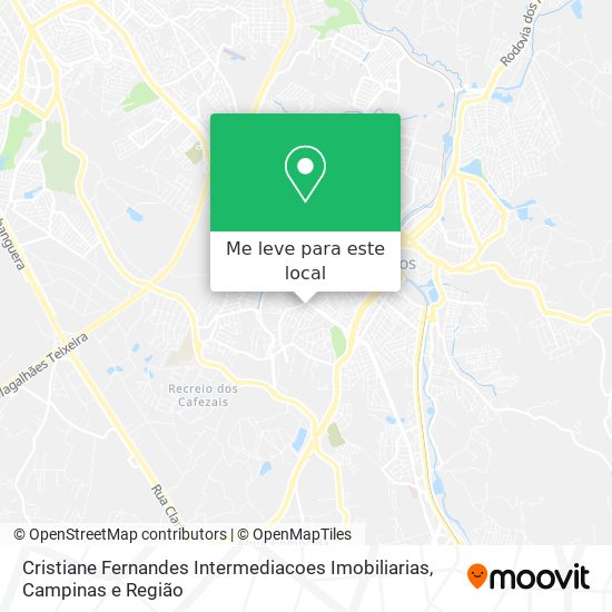 Cristiane Fernandes Intermediacoes Imobiliarias mapa