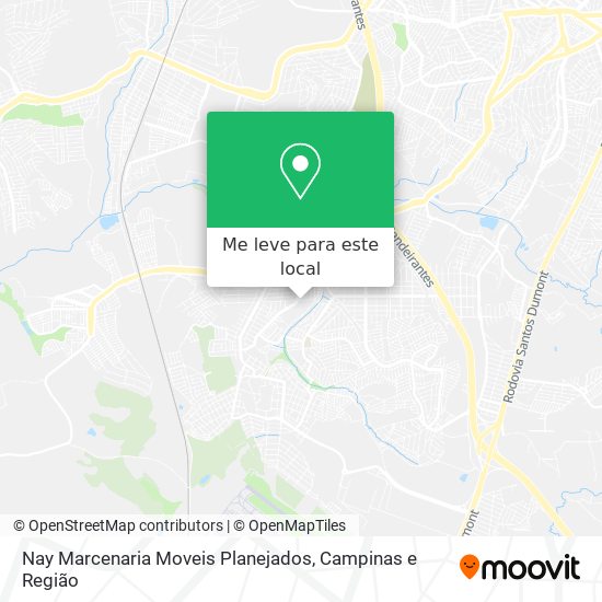 Nay Marcenaria Moveis Planejados mapa