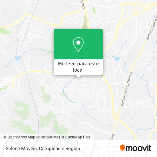 Selene Moveis mapa