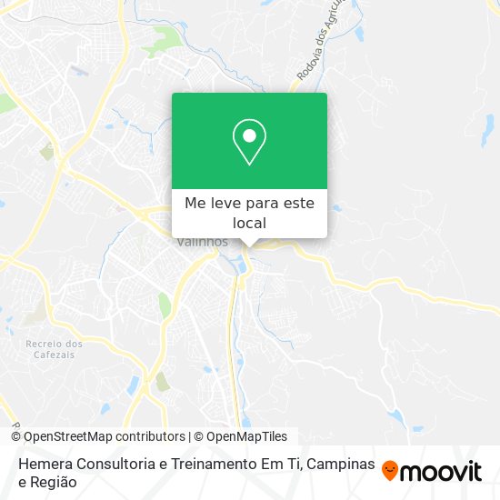 Hemera Consultoria e Treinamento Em Ti mapa