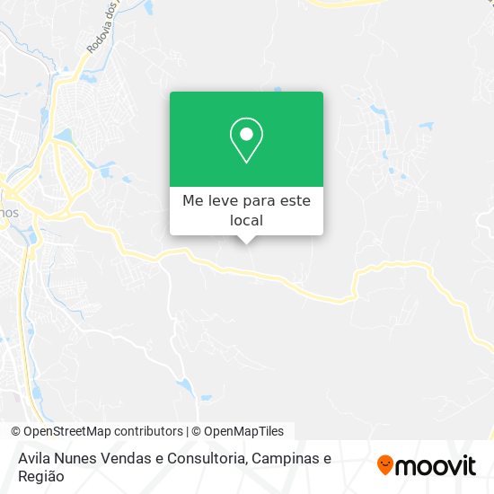 Avila Nunes Vendas e Consultoria mapa