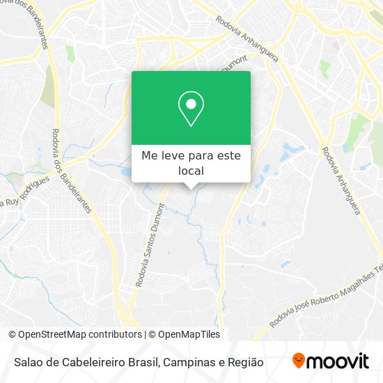 Salao de Cabeleireiro Brasil mapa