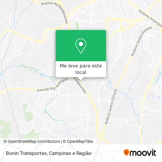 Bonin Transportes mapa