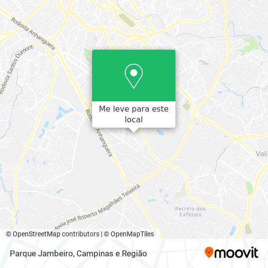 Parque Jambeiro mapa